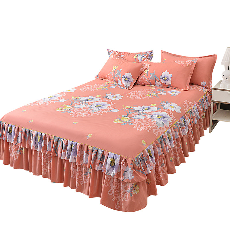 🤩🤩Limited-time 50% off⏰3-Piece Ruffled Bed Skirt Set🛏️