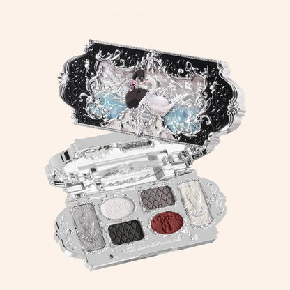 🌸 6-Color Matte & Shimmer Eyeshadow Palette | High Pigment, Long-Lasting & Blendable💖