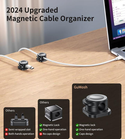 🔌 Magnetic Cable Clips – 50% OFF Today!