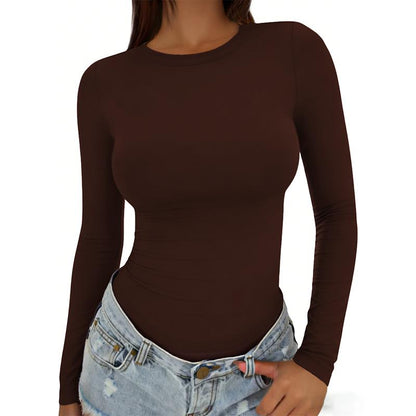 ✨ ✨【Limited Time Deal】Women's Long-Sleeve Slim Undershirt ✨ Basic Minimalist Top