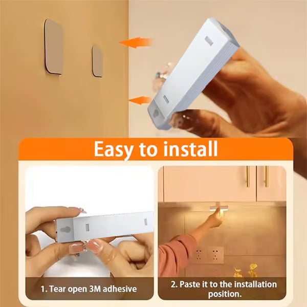 🤩🤩 Punch-free Smart Sensor Magnetic Rechargeable LED Lights