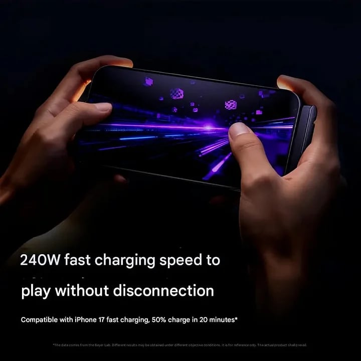 ⚡Official MFi-Certified🔥 240W Fast Charging Cable with Invisible Stand