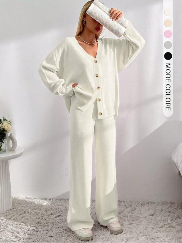 🔥 50% OFF TODAY 💕 Cozy Knit Cardigan & Pants Set