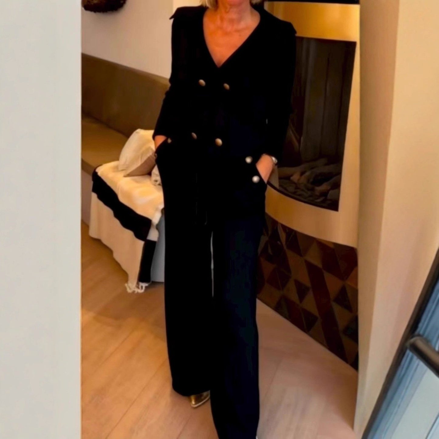🔥49% OFF and Free Shipping ✨ Women’s Elegant Blazer & Pants Set