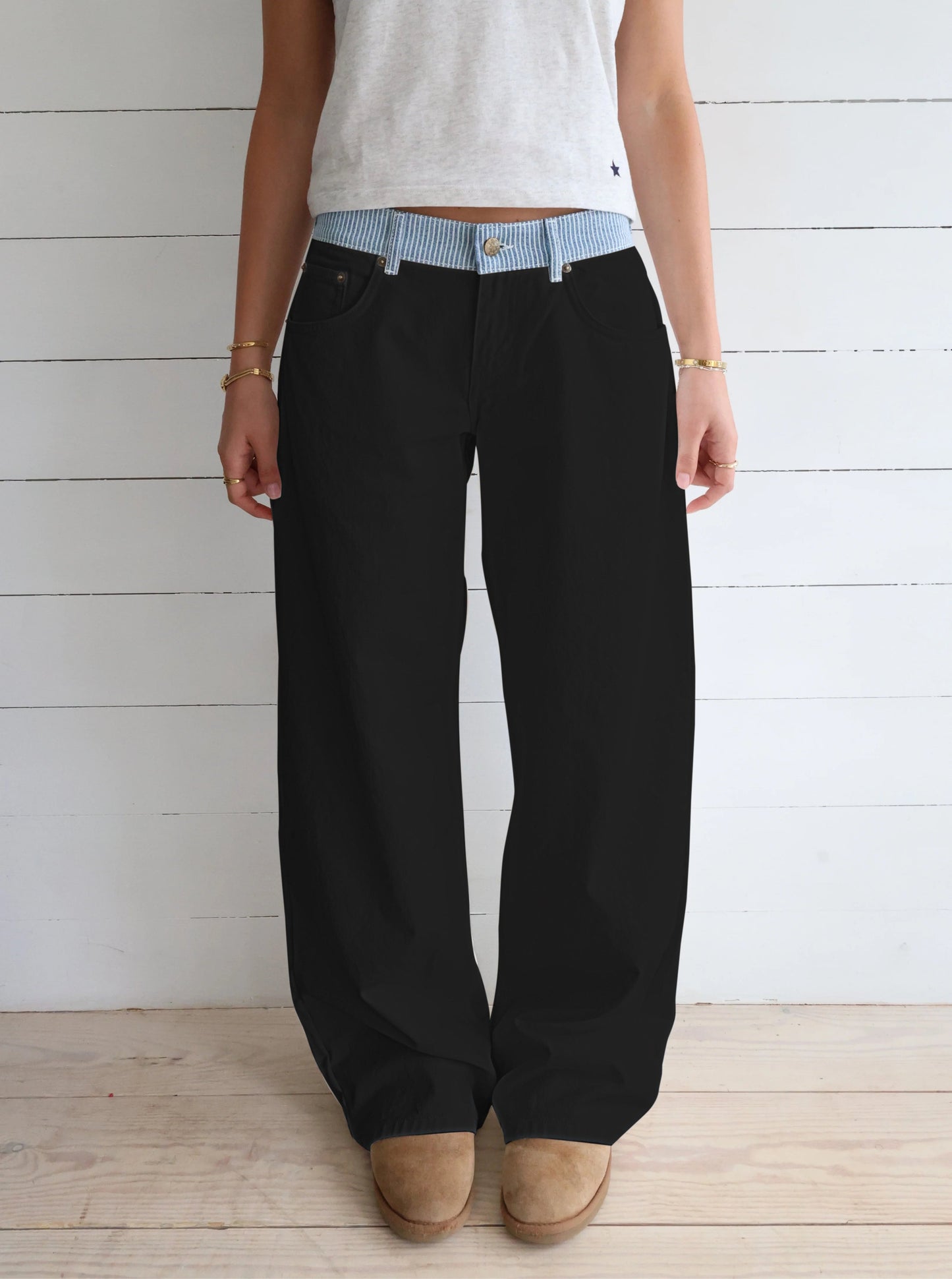 💝💝Judy Adjustable Wide Leg Jeans (Buy 2 Free Shipping)