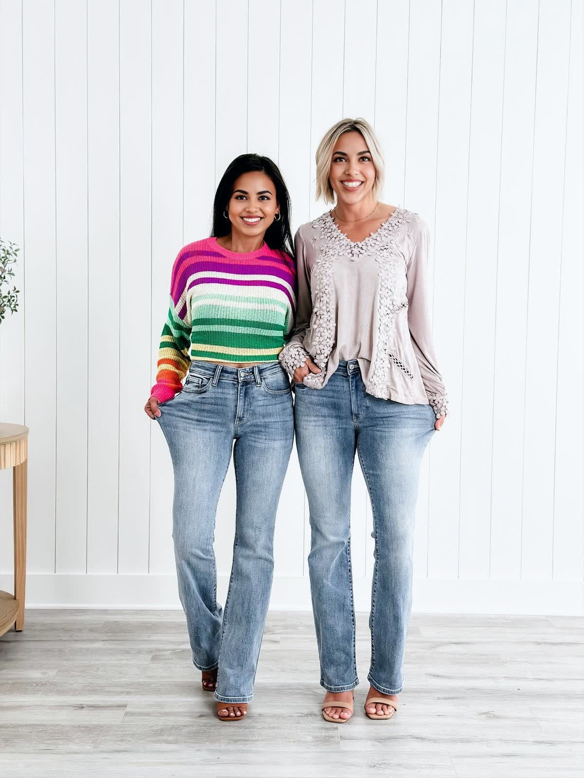 💝💝Holy Grail Tummy Control Bootcut Jeans (Buy 2 Free Shipping)