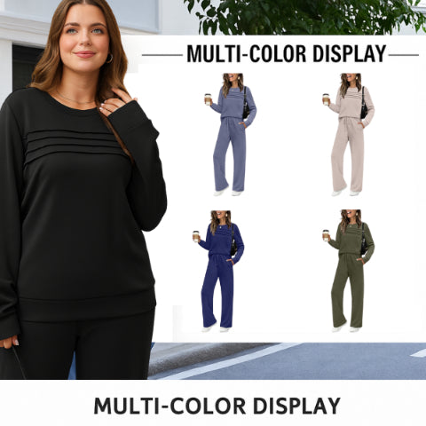 📦📦LAST DAY 45% OFF✨ Women's 2 Piece Sets Sweatshirt Casual Travel Outfits