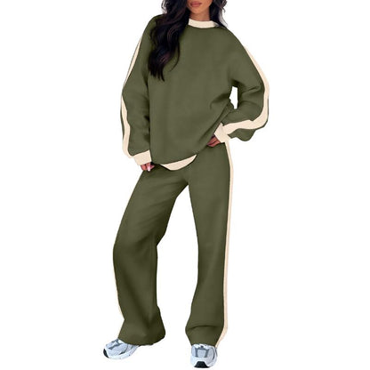 ❄️ Warm 2-Piece Fleece Outfit — Relaxed Fit Sweatsuit for Women