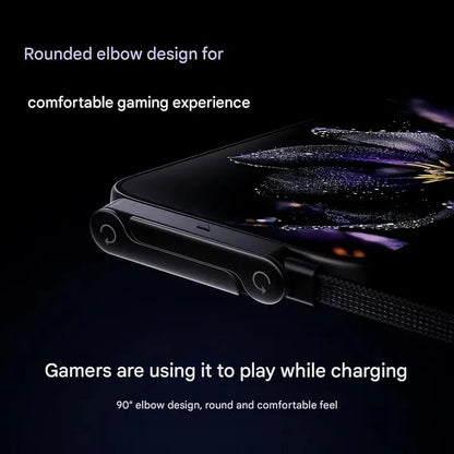 ⚡Official MFi-Certified🔥 240W Fast Charging Cable with Invisible Stand