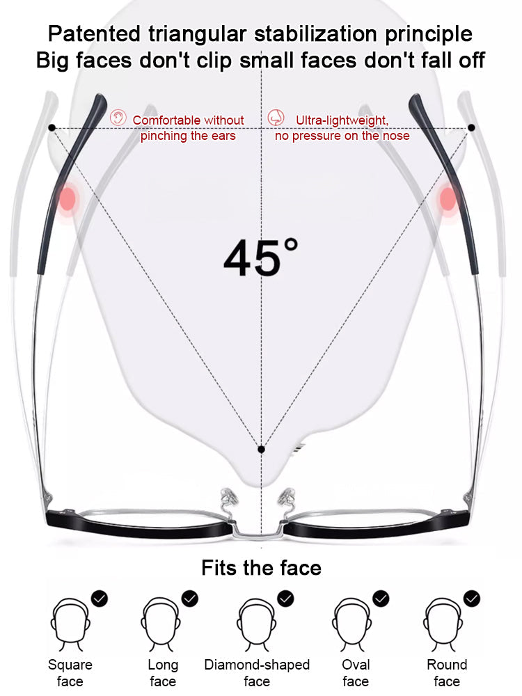 📦📦Best Selling 50% Off👓Automatic zoom anti-blue light presbyopia glasses