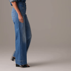 👖Tummy Control Sailor Wide Leg Trouser🧣