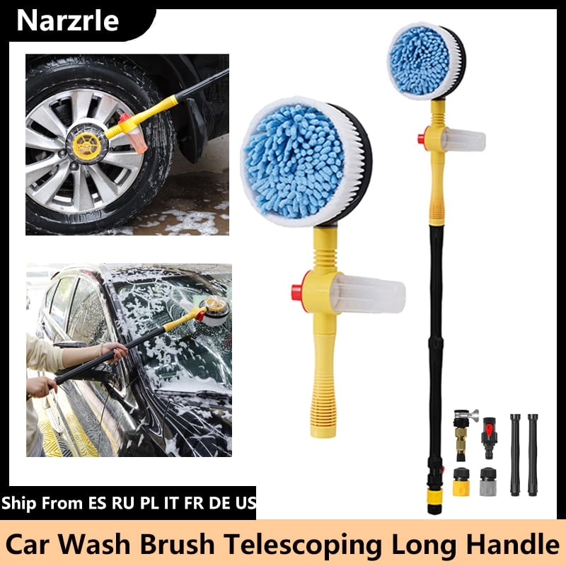 🚗✨ 360° Spin Car Mop – Effortless Cleaning for a Sparkling Ride! 🧽💦