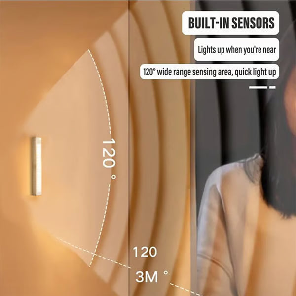 🤩🤩 Punch-free Smart Sensor Magnetic Rechargeable LED Lights
