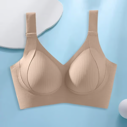 💕Women's Ribbed Push Up Adjustable Wireless Bra