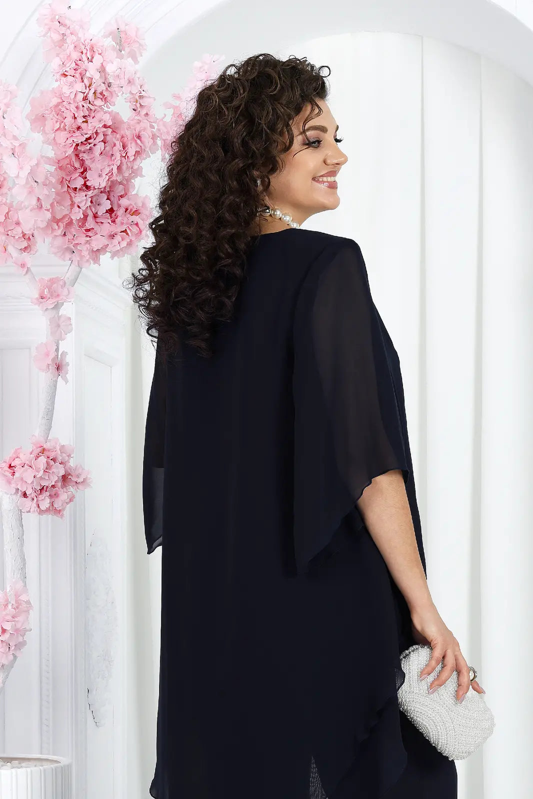 🤩🤩Elegant Layered Chiffon High-Low Top and Pants Two Piece Set (Buy 2 Free Shipping)