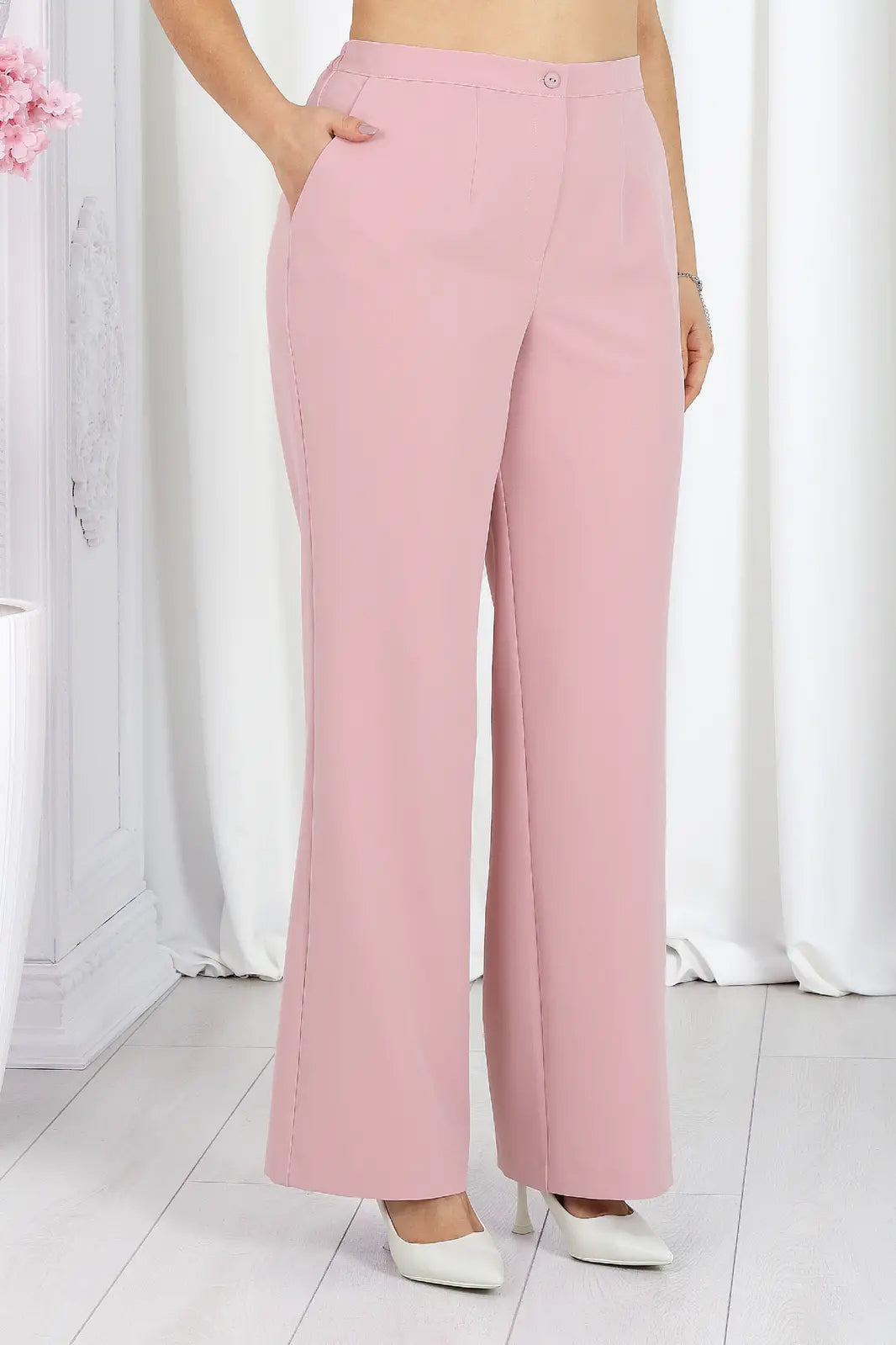 🤩🤩Elegant Layered Chiffon High-Low Top and Pants Two Piece Set (Buy 2 Free Shipping)