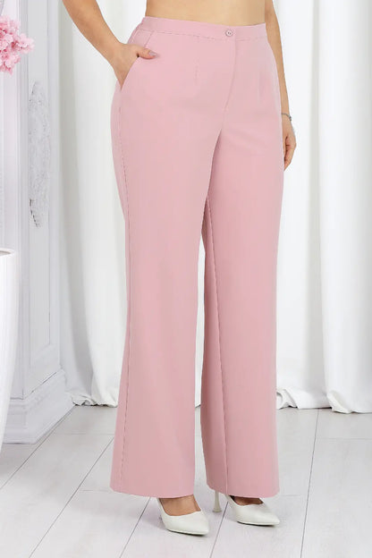🤩🤩Elegant Layered Chiffon High-Low Top and Pants Two Piece Set (Buy 2 Free Shipping)