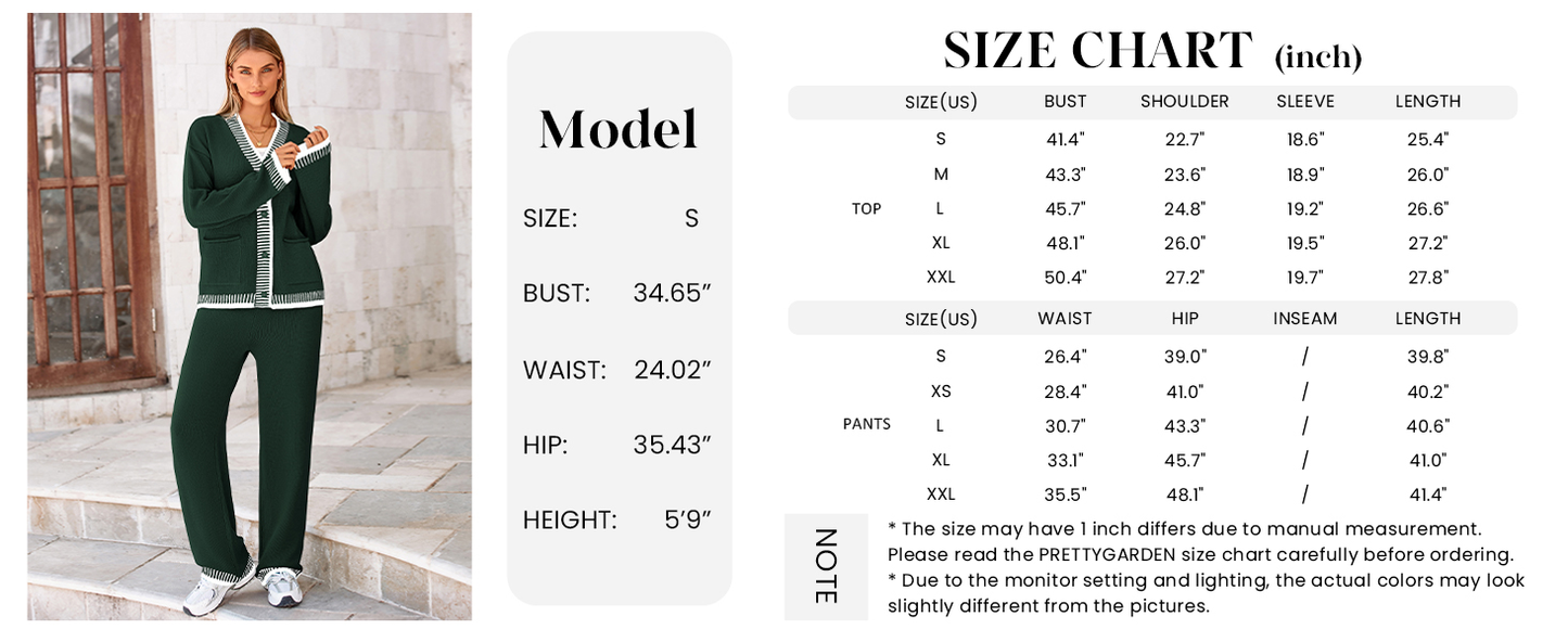 🔥WINTER SALE 50% OFF!❄️ Cozy Knit 2-Piece Cardigan & Wide-Leg Pants Set