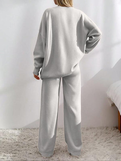 🔥 50% OFF TODAY 💕 Cozy Knit Cardigan & Pants Set