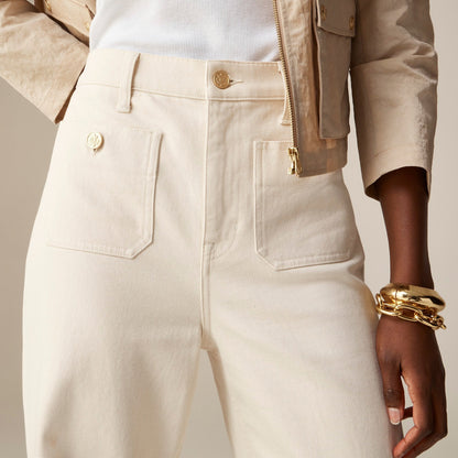 👖Tummy Control Sailor Wide Leg Trouser🧣