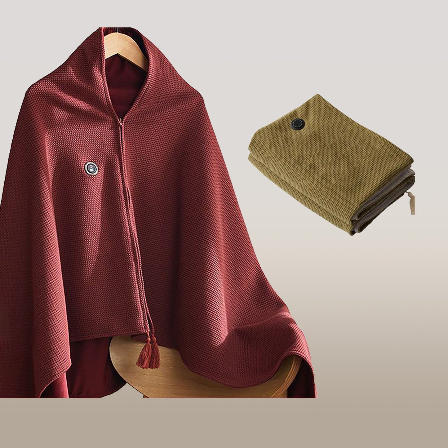 📦📦🎄LAST DAY 49% OFF🔥Portable Heated Shawl (Buy 2 Get Free Shipping)