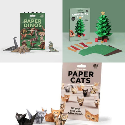 😻✨Easy DIY Paper Cats Kit | Guided Lines & Instructions Included 🎁Buy More Save More