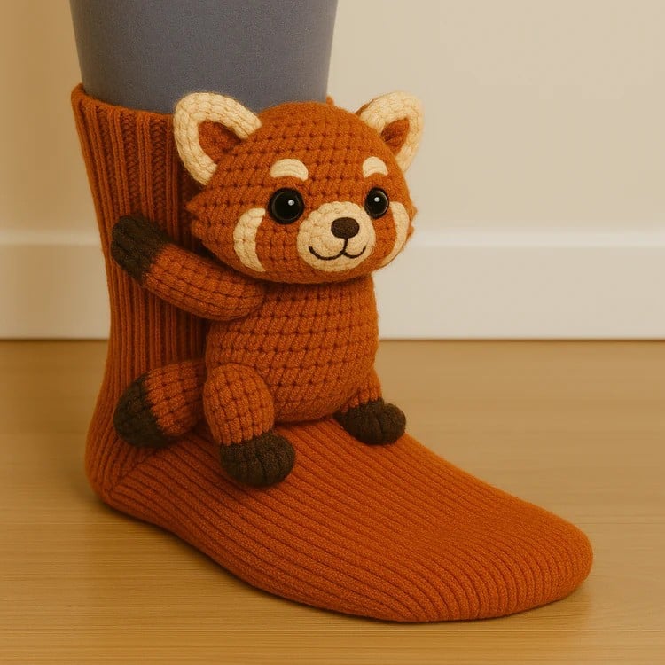 🧦 Adorable 3D Animal Socks | Cozy Cartoon Style 🐾