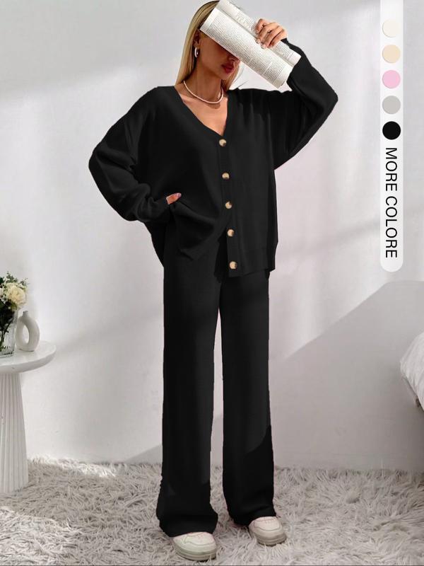 🔥 50% OFF TODAY 💕 Cozy Knit Cardigan & Pants Set