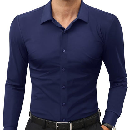 Men’s Business Shirt 💼 Comfortable & Breathable