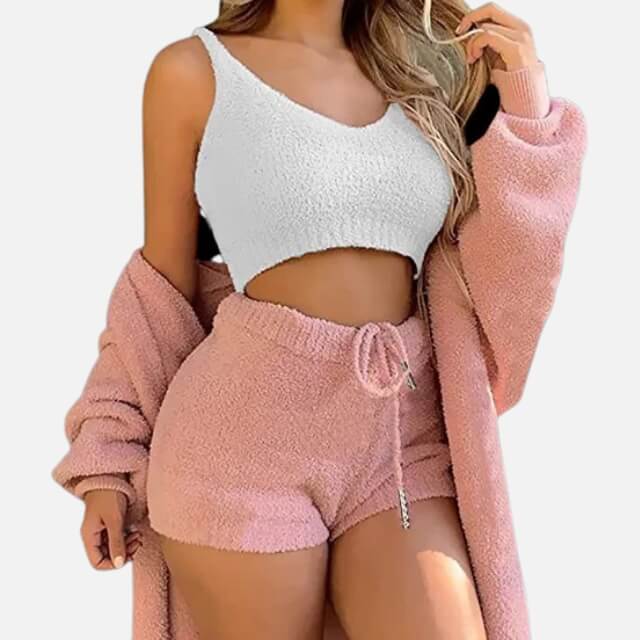 ✨️-LAST DAY SALE 50% OFF🔥Cosy Knit Set (3 Pieces)