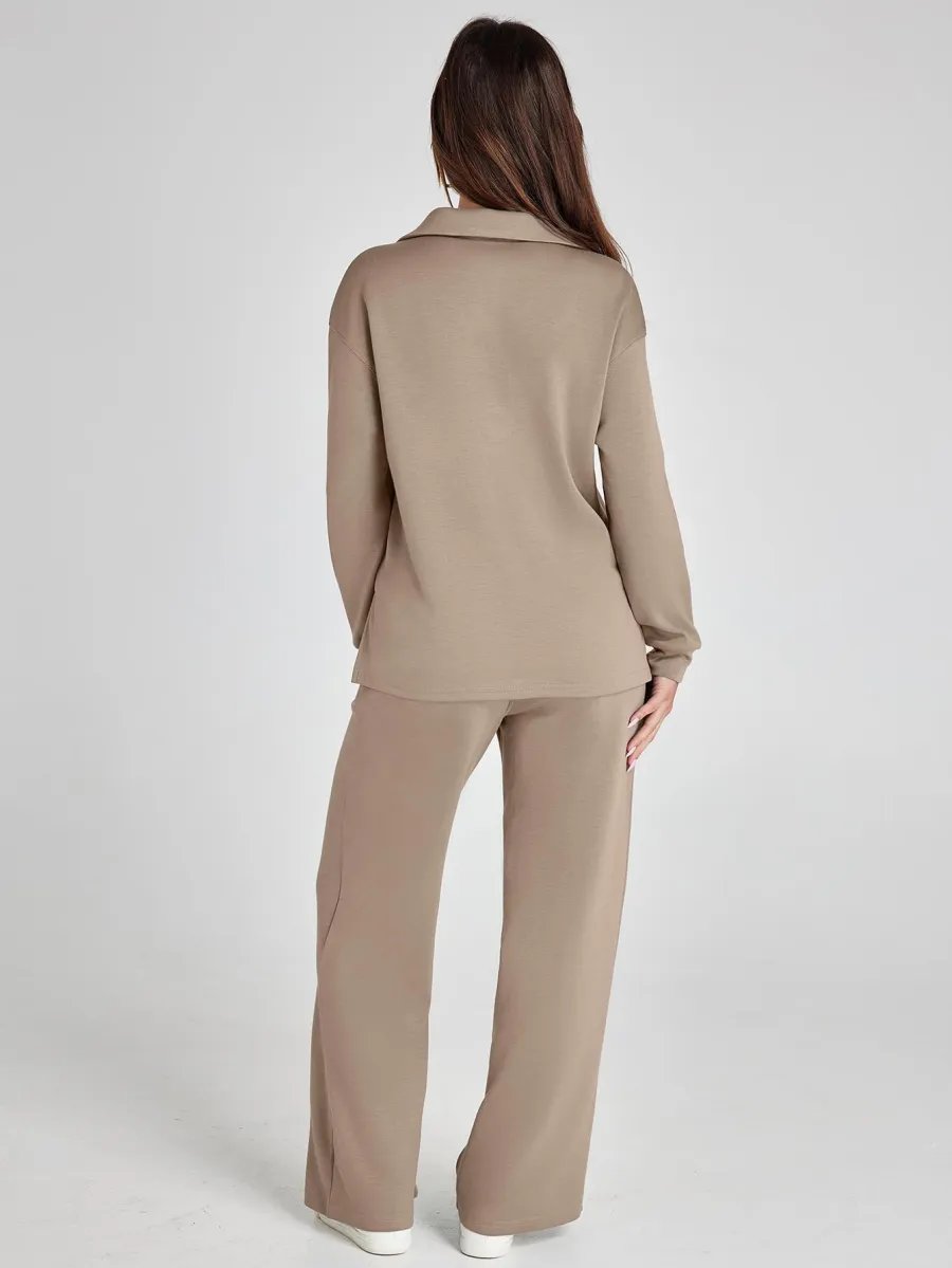 🤩🤩Women's 2 Piece Sets Outfits Casual Long Sleeve Sweatsuits Sets
