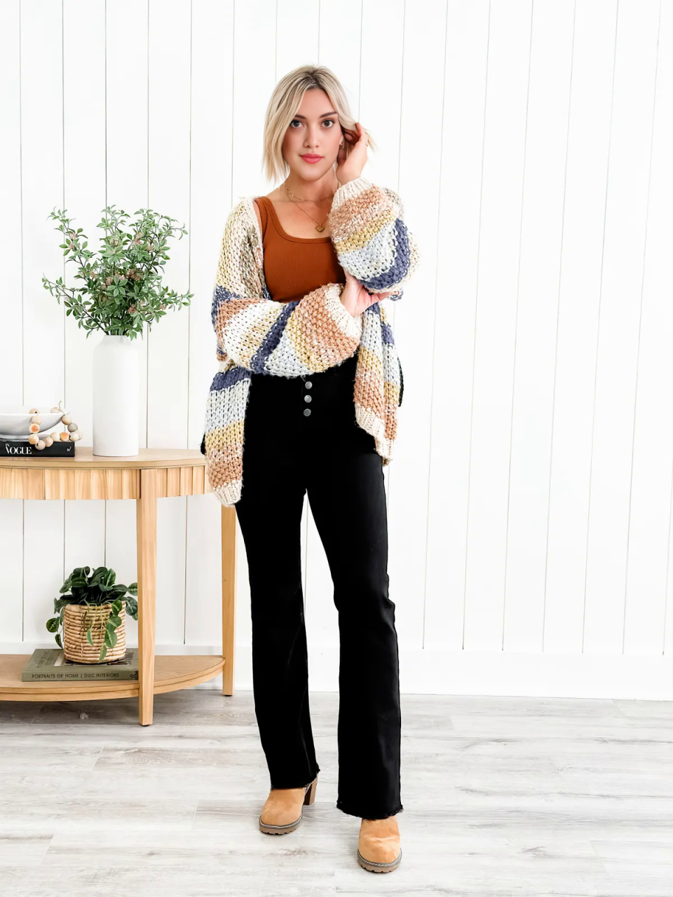 💝💝Judy Mid Rise Button Fly Bootcut Jeans (Buy 2 Free Shipping)