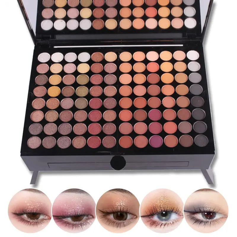 💖 180-Color Eyeshadow & Blush Palette | Portable Makeup Set🌸