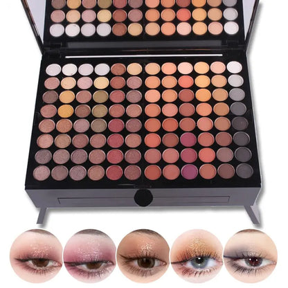 💖 180-Color Eyeshadow & Blush Palette | Portable Makeup Set🌸