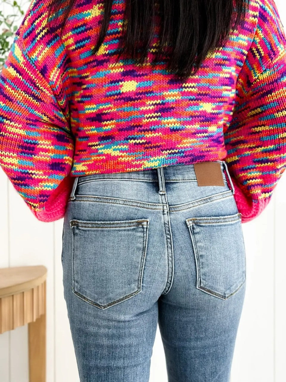 💝💝Judy Mid Rise Button Fly Bootcut Jeans (Buy 2 Free Shipping)