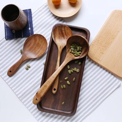 🔥🔥Teak Wooden Utensil Set