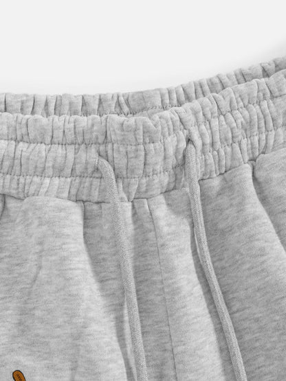 🐶 Aelfric Eden Embroidery Dog Baggy Barrel Sweatpants