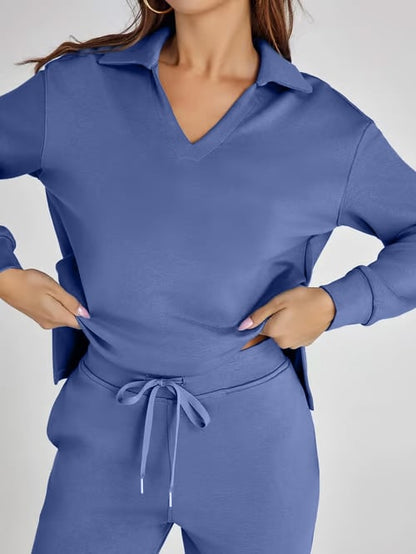 🤩🤩Women's 2 Piece Sets Outfits Casual Long Sleeve Sweatsuits Sets