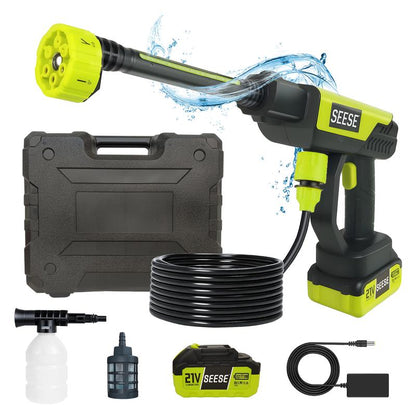 SEESE Portable Cordless Washer + Base 🌟 Car Wash/Home Clean/Garden Watering