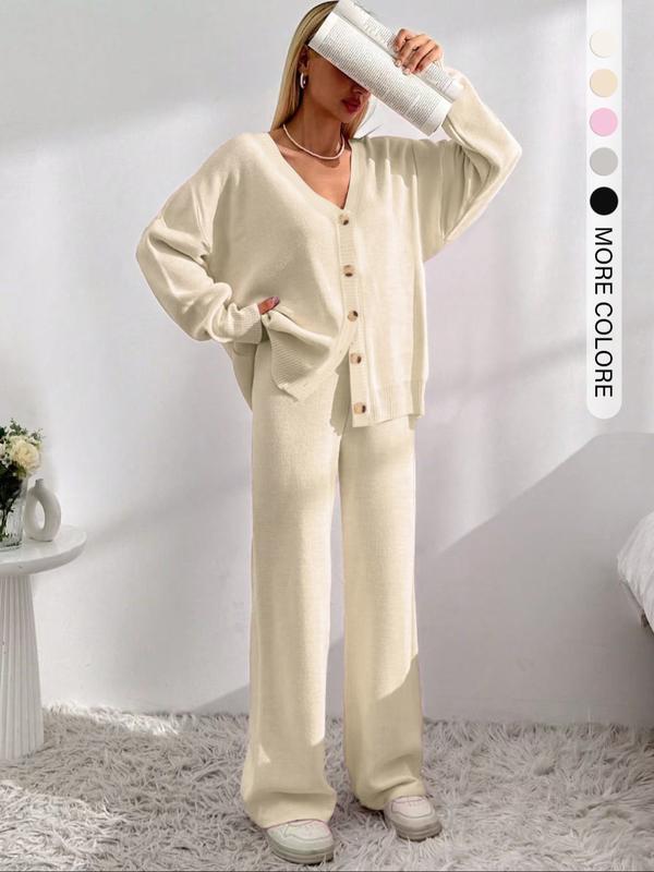 🔥 50% OFF TODAY 💕 Cozy Knit Cardigan & Pants Set