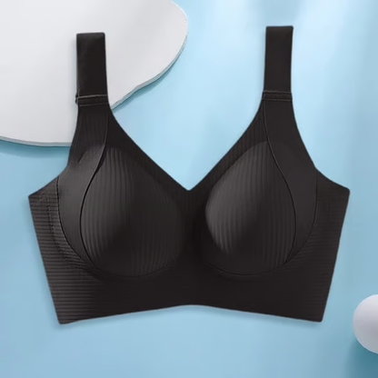 💕Women's Ribbed Push Up Adjustable Wireless Bra