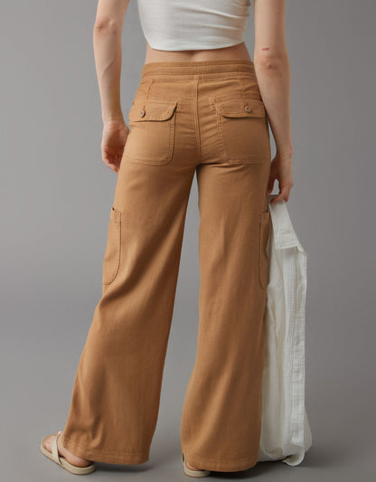 💝💝Linen-Blend Wide-Leg Cargo Pant(BUY 2 FREE SHIPPING)