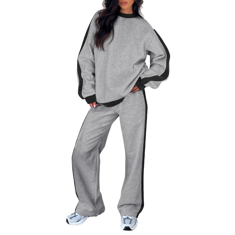 ❄️ Warm 2-Piece Fleece Outfit — Relaxed Fit Sweatsuit for Women