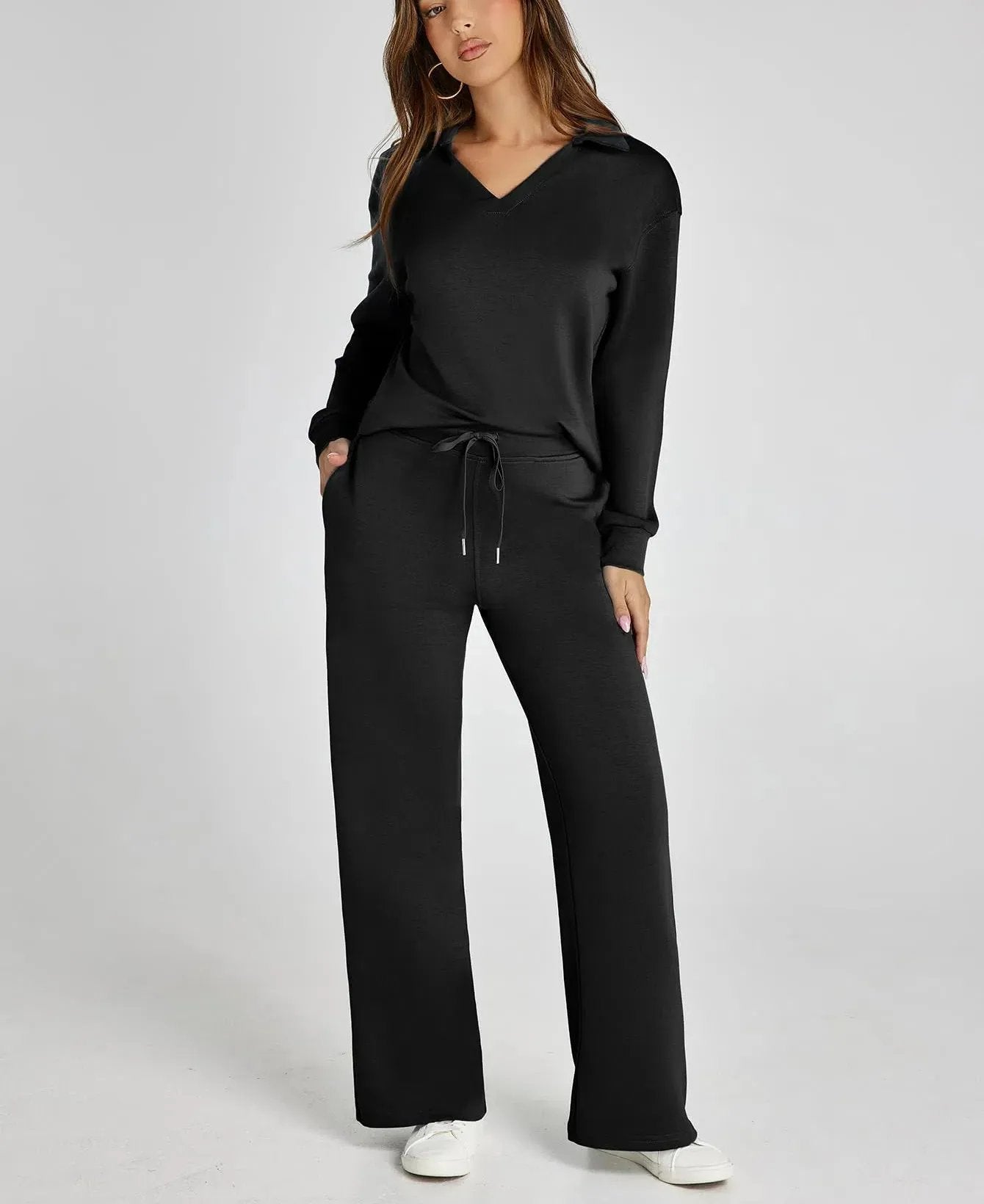 🤩🤩Women's 2 Piece Sets Outfits Casual Long Sleeve Sweatsuits Sets