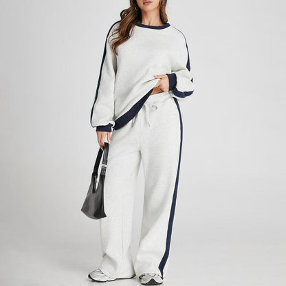 ❄️ Warm 2-Piece Fleece Outfit — Relaxed Fit Sweatsuit for Women