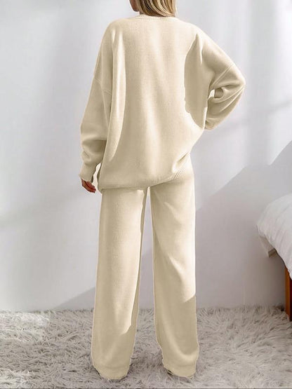 🔥 50% OFF TODAY 💕 Cozy Knit Cardigan & Pants Set