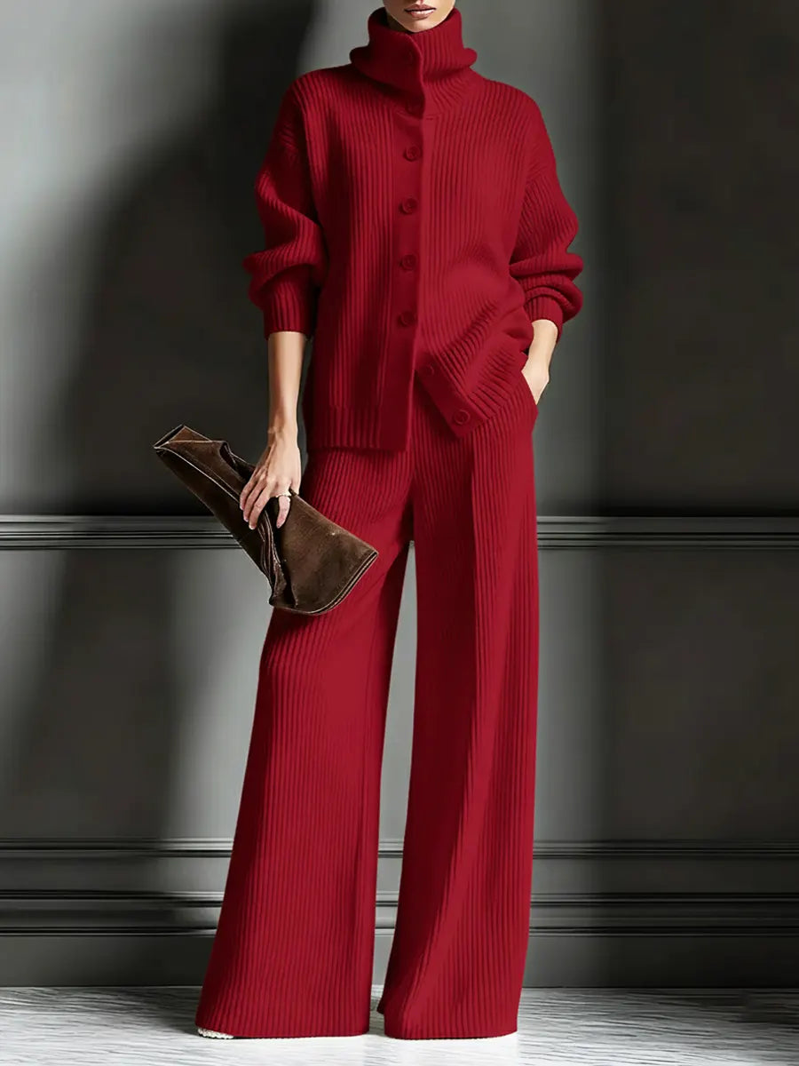 📦📦Buy 2 PCS for free shipping🎄 Cozy Cardigan Sweater and Pants Two-Piece Set