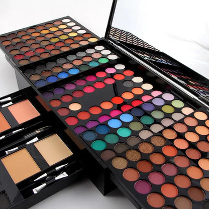 💖 180-Color Eyeshadow & Blush Palette | Portable Makeup Set🌸