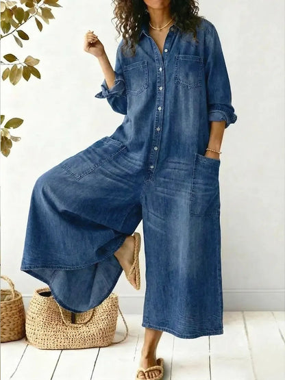 📦📦New Arrivals🔥 Women's Cozy and Casual Cotton Jumpsuit