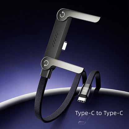 ⚡Official MFi-Certified🔥 240W Fast Charging Cable with Invisible Stand